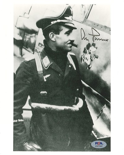 Adolf galland signed 8x10 - adolf,